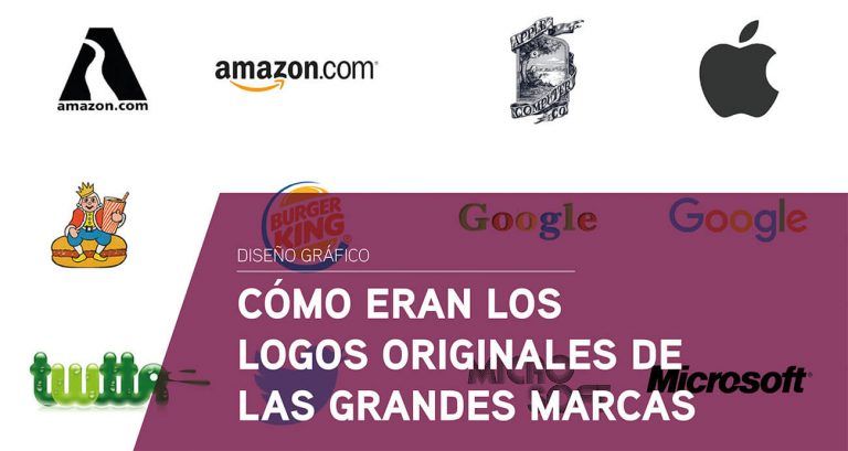 Cómo eran los logos originales de las grandes marcas