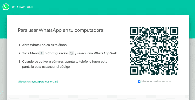 Cómo usar whatsapp web en el ordenador