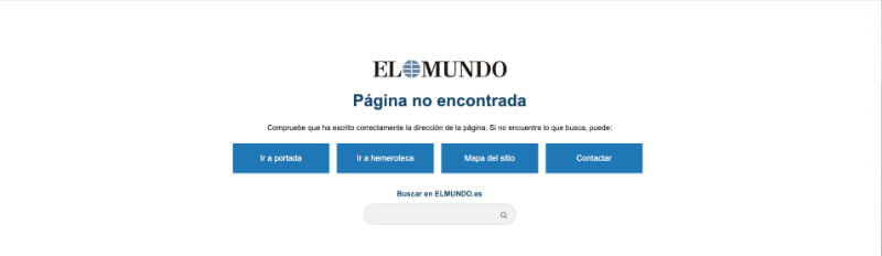 Error 404 El Mundo