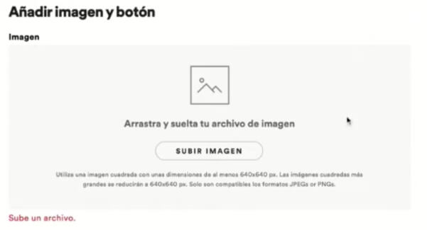 Añadir imagen para el banner